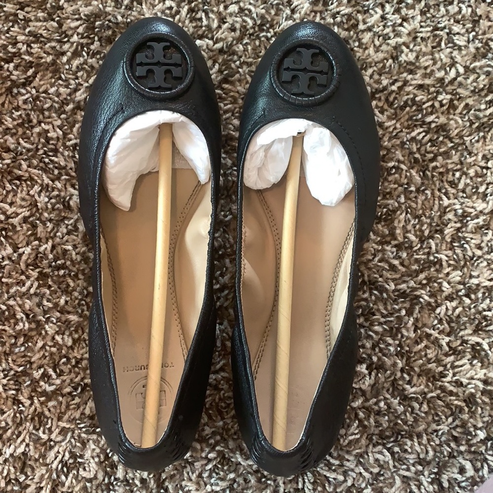 Tory Burch Allie Ballet shoe black size 7